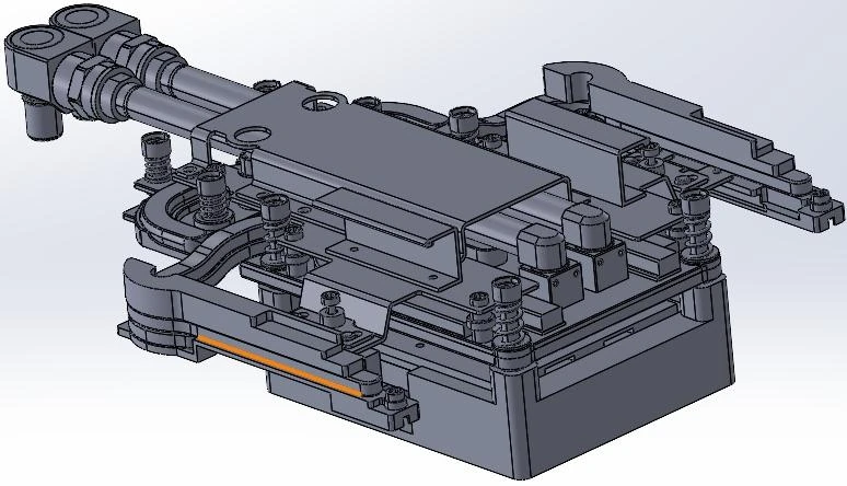 GB300 4G+2C cold plate kit CAD assembly model, ToneCooling
